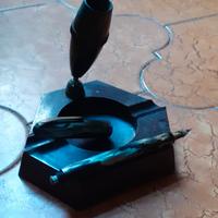 penna stilografica e portapenne vintage