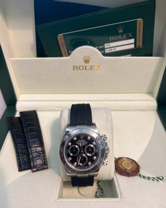 Rolex daytona 116519 oro bianco strafull italiano