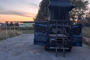 Dacia Dokker Stepway 2018 camperizzato + tenda