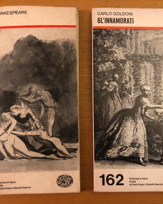 Tre libri teatro: Shakespeare + Goldoni (2)