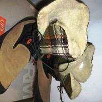 STIVALI NEVE CON PELO BIANCO TECNICA N39 DONNA