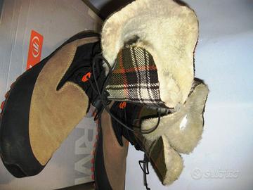 STIVALI NEVE CON PELO BIANCO TECNICA N39 DONNA