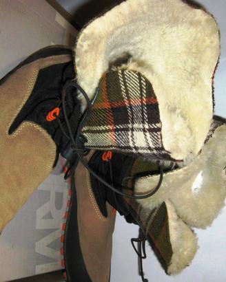 STIVALI NEVE CON PELO BIANCO TECNICA N39 DONNA