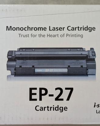 EP-27 cartridge TONER NERO CANON ORIGINALE