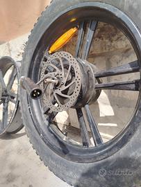 motore bicicletta elettrica 750w/1000w-48v in lega