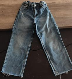 jeans OVS gamba larga, 7/8 anni, 128 cm