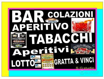 Bar tabacchi lotto giochi