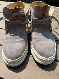 Polacco Cesare Paciotti 4US nabuk grigio originali