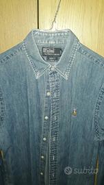 Camicia Ralph Lauren jeans denim originale