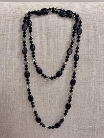 Collana pietre dure lunga 120 cm