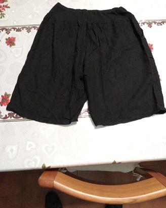 Shorts Made in Italy donna misto lino XXL