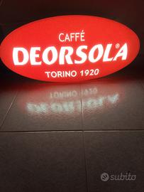 insegna luminosa caffè de Orsola 1920