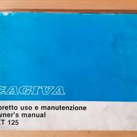 libretto uso e manutenzione Cagiva SST e SXT  125