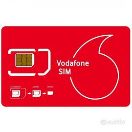 Sim card vodafone top number
