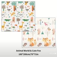 Tappeto gioco neonato 180 x 200 cm