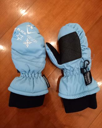 Guanti da sci a manopola Bambino ,XS 14 cm