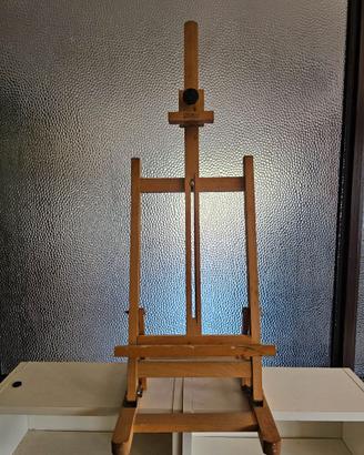 Cavalletto per pittore da tavolo