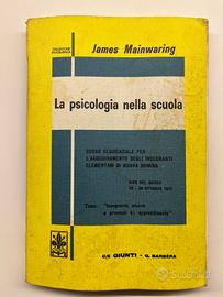 La psicologia nella scuola, James Mainwaring