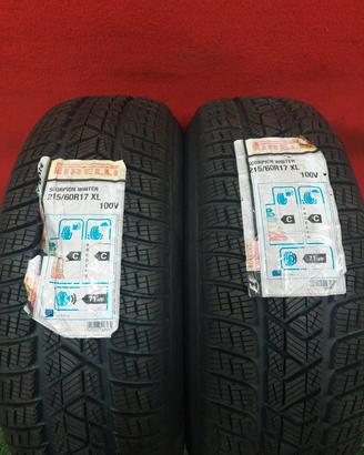 215 60 17 Gomme Inverna 2018 Pirelli NEW 215 60R17