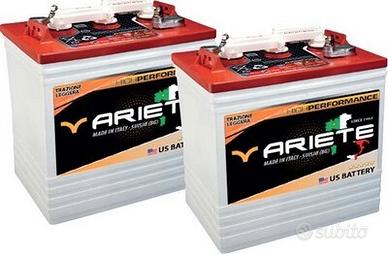 Batterie trazione 6V tipo Trojan piattaforme