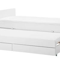 struttura letto singolo con letto per ospite