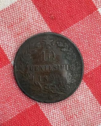 10 centesimi 1894