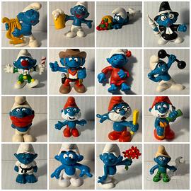 Puffi Bully/Schleich anni 70-80. scegli il tuo