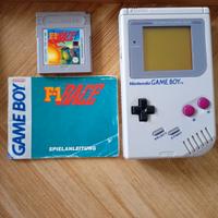 Game boy classic DMG-01 Nintendo console+ gioco