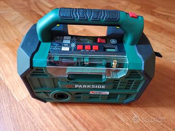 Compressore aria ricaricabile 20V Parkside nuovo 