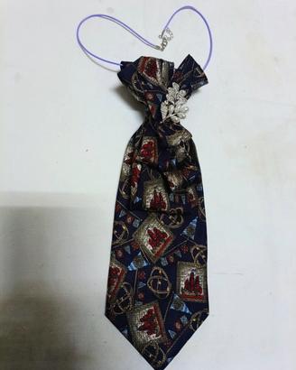 Collana cravatta gioiello vintage 