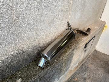 Terminale Triumph in acciaio