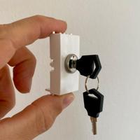 Interruttore con chiave ON-OFF Vimar Bticino