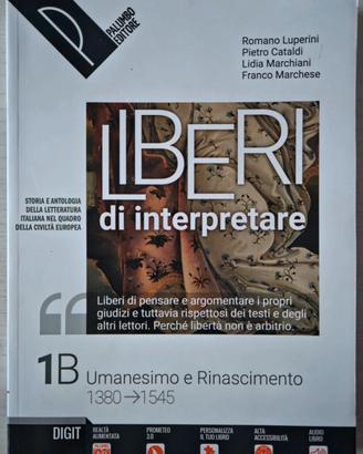 Liberi di interpretare-1B Umanesimo e Rinascimento