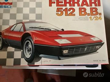 Kit da assemblare Ferrari 512 B.B 1/24