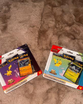 pokemon 30 anniversario - 2 collezioni speciali