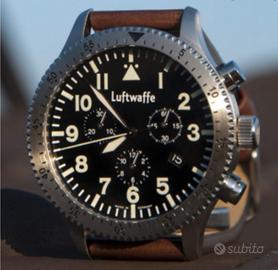Cronografo Luftwaffe pilots watch 42mm
