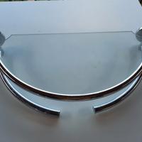 Mensola bagno con porta asciugamano