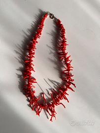 Collana vero corallo sardo