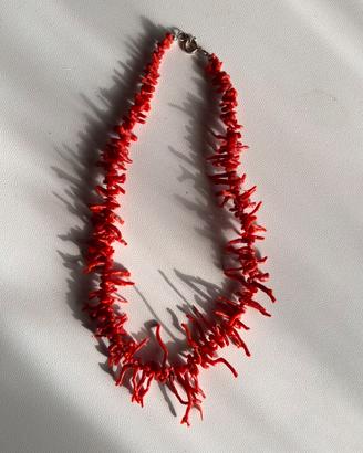 Collana vero corallo sardo