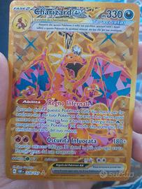 Charizard ex gold 