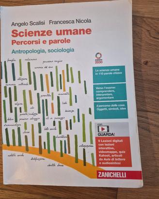 Scienze umane. Percorsi e parole. 