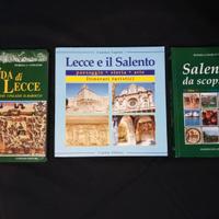 Lotto 3 libri viaggi turismo Lecce e Salento