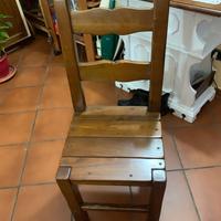 SEDIE LEGNO MASSELLO