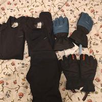 Guanti, maglie termiche e calzamaglie sci