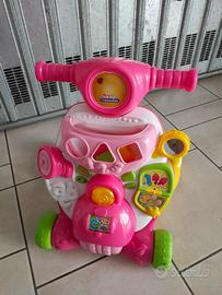 Motorina appoggio primi passi