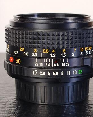 Minolta MD 50mm f1.7 