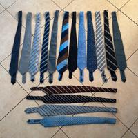 Lotto cravatte vintage uomo seta - Made in Italy