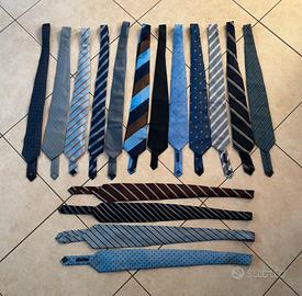 Lotto cravatte vintage uomo seta - Made in Italy