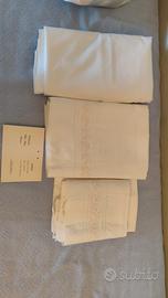 CORREDO LENZUOLA MATRIMONIALI RICAMATE