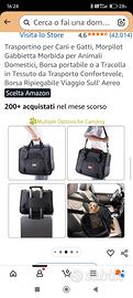 trasportino cane/gatto 